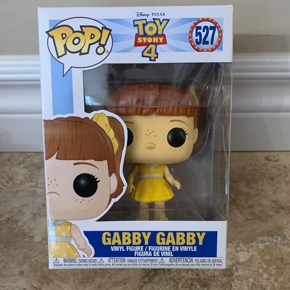 Funko Toy Story 4 Gabby Gabby Vinyl Figure Yellow Dress 527 NEW Disney Pixar